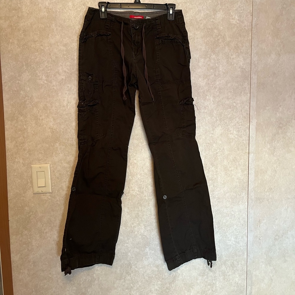 Black cargo pants